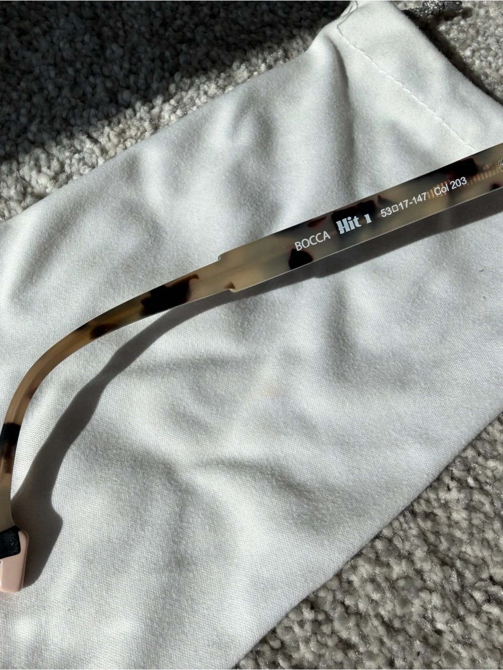 Face à Face Paris Bocca Hit 1 203 Designer Eyeglass High Heel Frames Italy